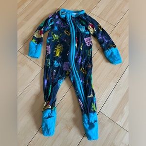 Little Sleepies Monsters Inc 0-3m